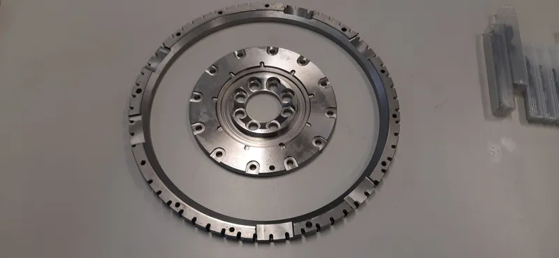 Phonic wheel and bearing support